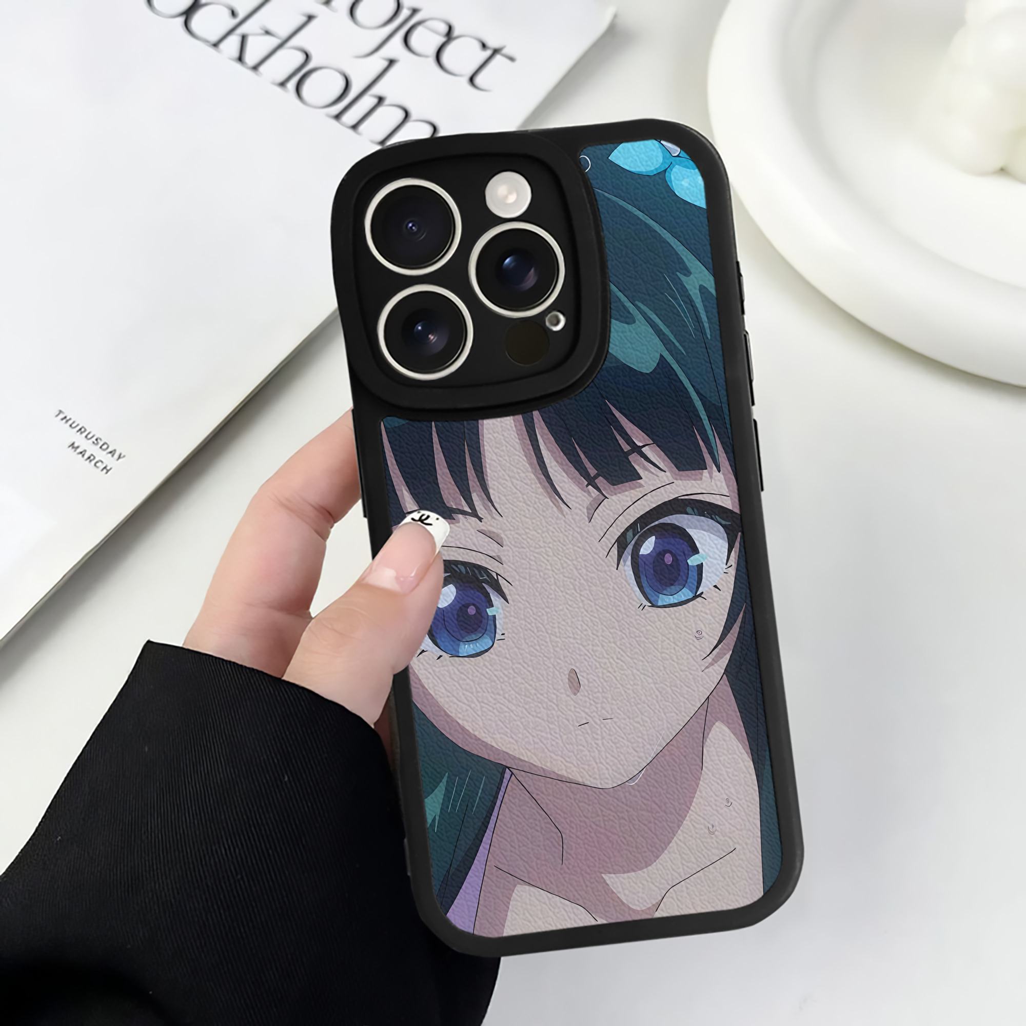薬屋のひとりごと The Apothecary Diaries 【iPhone 16シリーズ対応】シリコンスマホケース（レザー調） 材質：シリコン